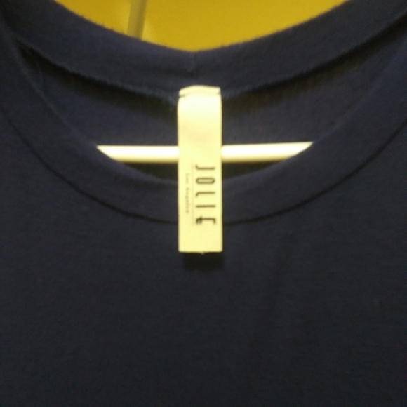 Jolie blue dress with 2 side pockets - Picture 2 of 2